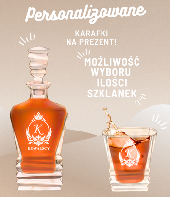 Karafki Z Grawerem