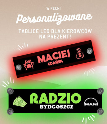 Tablice Imienne LED